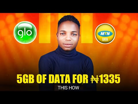 Buy 5GB of Data for ₦1335 ( All network) cheap data for  MTN, Airtel Glo. this how