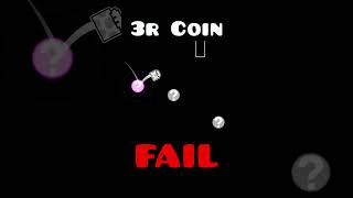 I Tried the 3rd Coin 💀 #geometrydash #gdupdate #gd #deluxe12 #gaming #games