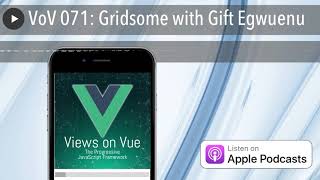 VoV 071: Gridsome with Gift Egwuenu
