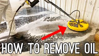 How To Remove Oil Stains From Concrete