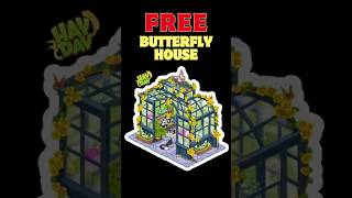 Free!! BUTTERFLY HOUSE Scan this QR code now to unlock a special decoration. #HayDay