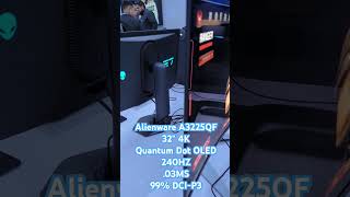 Alienware AW3225QD 32" 4K Quantum Dot OLED 240Hz #iwork4dell #delltechworld #alienware