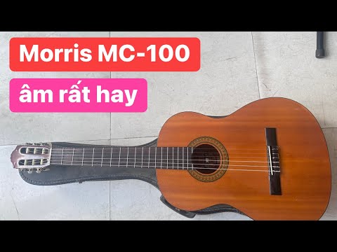 Đàn guitar classic Morris MC-100 âm rất hay. Giá: 2 triệu. guitar nhật 0936057750