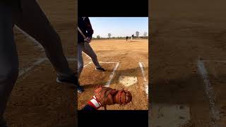 NICE BALL 6  #Baseball #shorts #Catcherview #gopro 20230318
