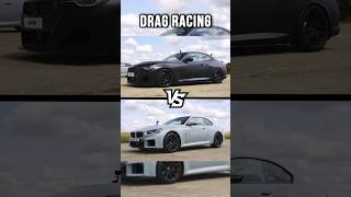 AWD BMW m240i vs RWD BMW m2: DRAG RACING #racing #cars #race #dragracing
