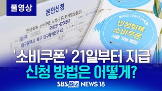 21일부터 '민생회복 소비쿠폰' 지급...신청 방법은? [NEWS 18]