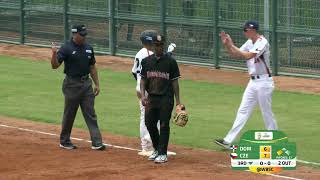 20250725 G2 DOM VS CZE「2025 WBSC U12世界盃少棒錦標賽」精彩畫面「中華棒協提供」