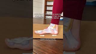 How to strengthen feet at home with short foot exercise #shorts