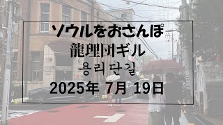 [Korea/한국] Walking around Seoul Vol.316 2025.07.19 Yongnidan-gil