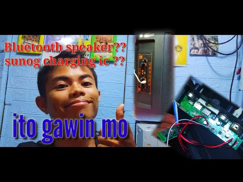Bluetooth speaker ,sunog charging ic modefied👍