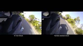 Yamaha MT07 FZ07 mod, K-Tech shock install and comparison