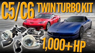 STREET TEST/DYNO - C5/C6 Mirrored Twin Turbo Kit