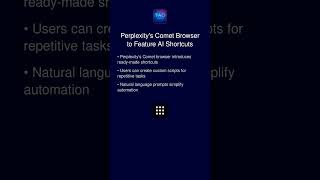 Perplexity to Add Automated Shortcuts to its Comet AI Browser #PerplexityAI #AIBrowser