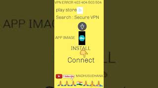 How to solve VPN 403 404 502 503 Error