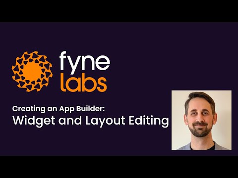 Creating an App Builder 10: Editing Widgets and Layouts