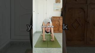 Do this instead to improve back flexibility