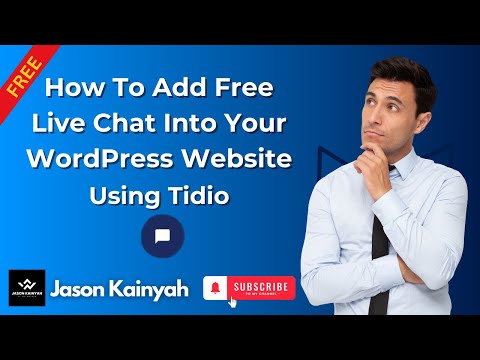 How To Add Live Chat To Your Website FOR FREE!!