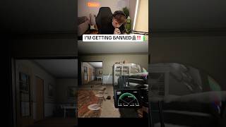 STREAMER GETS BANNED ON PHASMOPHOBIA 💀 #phasmophobia #horrorgame
