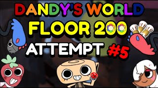 🌻dandy's world FLOOR 200 ATTEMPT 5 | LIVE (extremely long stream)