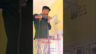 AC installation wall 🧱 whole #actechnician #acwork
