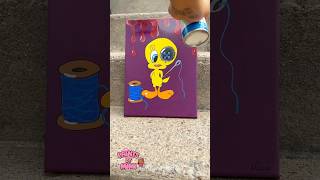 #looneytunes #canvaspainting #canvasart #art #painting #shortsart #canva #canvalove #acrylicpainting