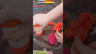 Playdough googley eyes paint kids tv fun