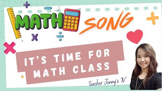 MATH SONG - IT'S TIME FOR MATH CLASS #maths #mathsong #songforkids #mathematics