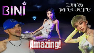 BINI - Zero Pressure (Official Performance Video) REACTION