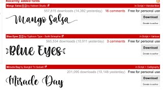 How to download fonts from dafont on your iPhone