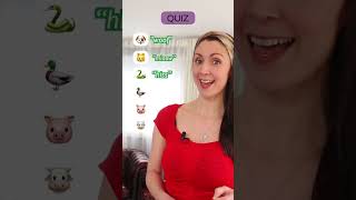 🐕 🐈‍⬛ English Quiz: Animal Sound Challenge
