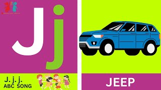 Words That Start with J | Fun Learning ABC Sing Along Song | Alphabet Letters for Kids | Preschool!