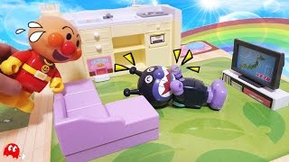 アンパンマン おもちゃ アンパンマンの日常 バイキンマン お買いもの ごっこ 遊び ❤ トイキッズ