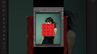 How to Apply Pattern Design to Clothes in Photoshop #shorts  #photoshoptricks