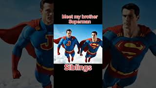 The Siblings, Superman and Super J #ai #superman #superhero #marvel #shorts