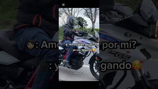🥷🏿🤙🏼🔥!! #motos #parati #humor #humorviral #humorbr #bikers #bikeride #novios #humorparejas #fy