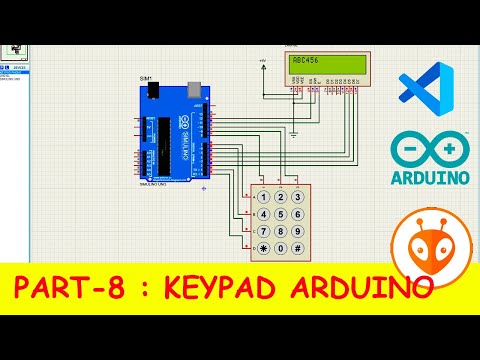 Belajar Arduino #8 - SIMULASI KEYPAD + LCD ARDUINO, PLATFORM IO, PROTEUS