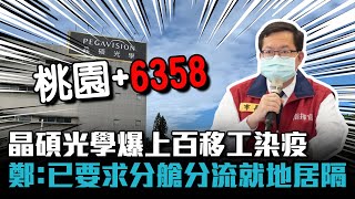 晶碩光學爆上百移工染疫 鄭文燦：已要求分艙分流就地居隔【CNEWS】