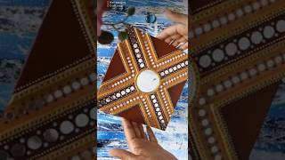 Lippan Art || Wall Hanging Craft Ideas || Easy and Simple Craft #art #diy #shorts #trending
