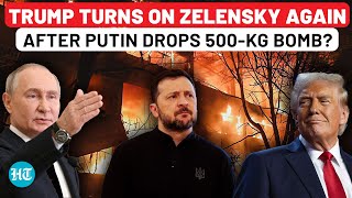 Trump Pulls the Rug, Stuns Zelensky Again After Russia's 400-Drone Storm? Big Embarrassment for Kyiv