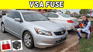 HONDA ACCORD VSA FUSE LOCATION, VSA LIGHT FUSE 2008 2009 2010 2011 2012