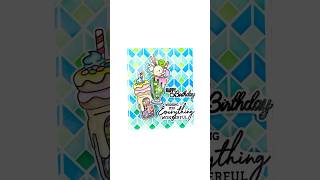 GLOW SHAKER CARD! #diycard #diy #papercrafts #satisfying #asmr #cardmaking #kawaii #coloring
