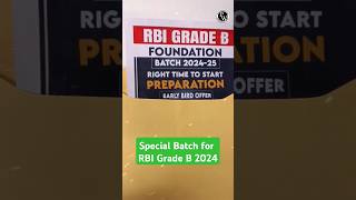 RBI Grade B 2024 Preparation #ytshorts #shortsfeed #bankingwallah #rbigradeb