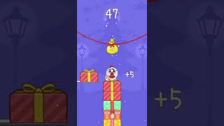 Jumping on a gift box ( TOFU GAME ) #easygame #fungame #shorts