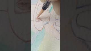 Young boy (watercolours) by WebBug