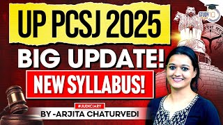 UP PCSJ 2025 New Syllabus | UP Judiciary New Syllabus | UP Judiciary 2025 Preparation