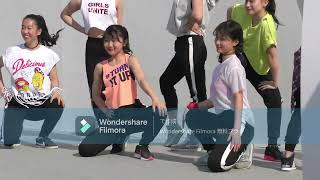 しびれるかわいさ！JKダンスチーム出場前の緊張場面も含めて再アップ！Beautiful Asian skin! Japanese high school dance team.