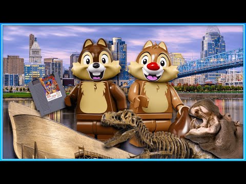 LEGO Chip and Dale go to Cincinnati (Vacation Vlog)