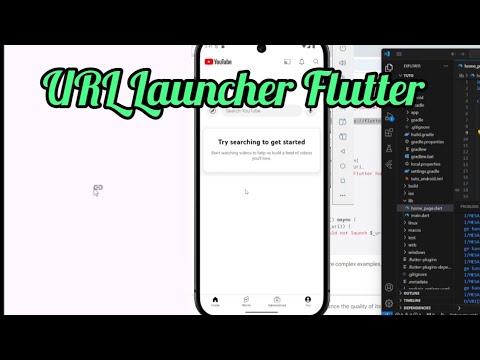 How to implement Url launcher in flutter?