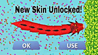 Snake.Io New Skin Unlocked! Volkan Skin 🐍 Epic Snakeio Gameplay? Snake Game Snake.io