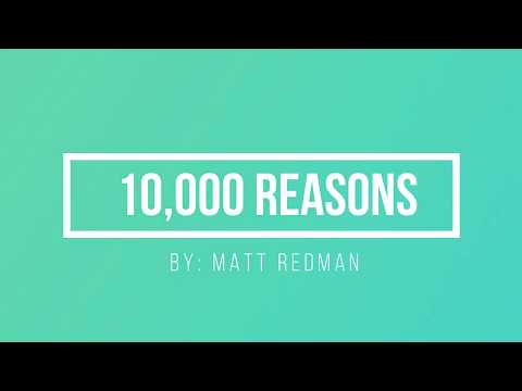 10,000 Reasons by Matt Redman Guitar Instrumental and Lyric Video by Michael Jay Castillo